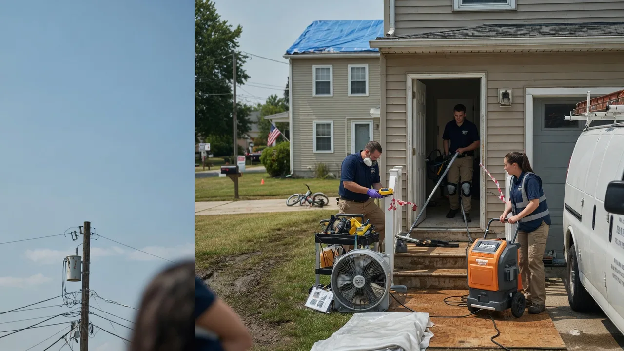 Water Damage Repair in Cleveland, WI near me
